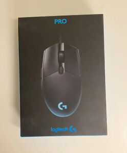 Brand New Logitech Pro Gaming Mouse optical 6 buttons - wired (910-004855)