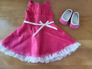 American Girl Puppe Just Like You Herz Kleid & Schuhe. - Bild 1 von 4