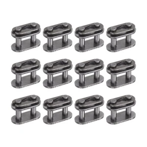 16Pcs 06B Chain Connector Link Roller, 3/8" Pitch Carbon Steel Split Links - Picture 1 of 6