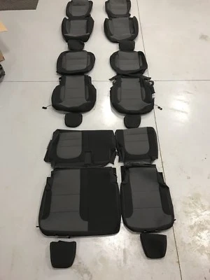 2019-2022 Chevrolet Traverse Factory OEM Replacement Black Seat Cloth - Image 1 of 4