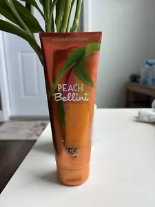 Bath Body Works Pfirsich Bellini Ultra Shea Creme 8oz Extrem RAR - Bild 1 von 2