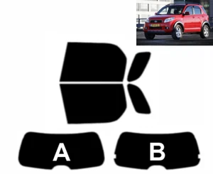 Vorgeschnittene Fensterfarbe für Daihatsu Terios 5-türig 2006-2010 Heckkit - Bild 1 von 4