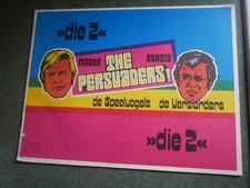 MONTY GUM RARE 1971 THE PERSUADERS ORIGINAL EMPTY STICKER ALBUM NETHERLANDS