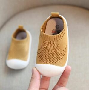 Shoes Infant Toddler Girls Boys Soft Bottom Comfort Non-slip Baby First Walkers