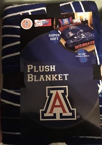 NCAA Arizona Wildcats Plush Blanket Northwest - Picture 1 of 2