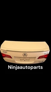 2012-2014 Acura ILX HYBRID 2.0L 2.4L Trunk Deck Lid W/ Spoiler & Lights OEM - Picture 1 of 13