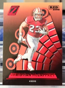 Calcio Zenith Red 69 CHRISTIAN MCCAFFREY Red Zone NFL San Francisco 49ers 2022 - Foto 1 di 2
