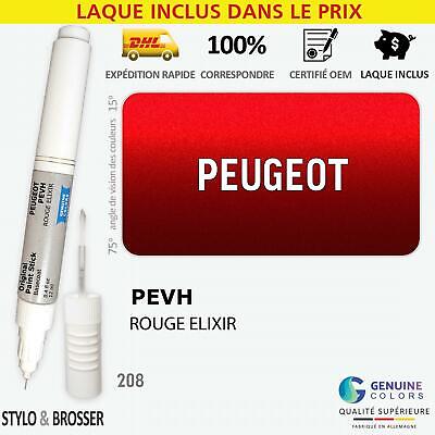 Exterior PEVH Bordeaux Stylo Retouche Peinture Pour Peugeot PEVH EVH Reparation  • 14.99€