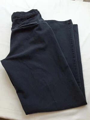 Pantalones de trabajo Workrite FR resistentes al fuego azul marino medianoche 40x29 para hombre Foto 1 de 3