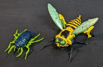 1996 Transformers Beast Wars Predacons Buzz Saw & Insecticon - Complete! - Image 1 of 4