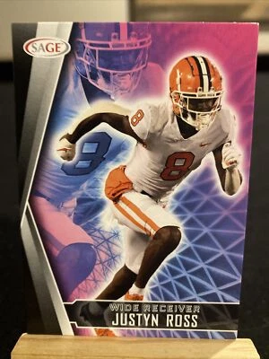2022 Sage High Series Football Base #139 Justyn Ross - Clemson University - Image 1 of 2