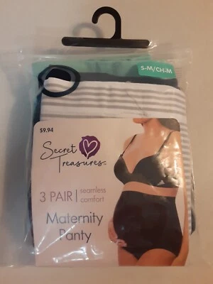 Трусики для беременных размер S-M над животом упаковка 3 цвета 3 дизайна супермягкие - Изображение 1 из 4