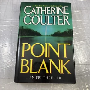 Catherine Coulter, "Point Blank" FBI Suspense, Hardcover, Good Condition (241) - Picture 1 of 7
