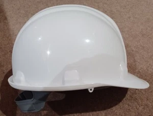 Jsp White Safety Helmet New - Picture 1 of 6