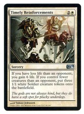 M12 ** 4x Timely Reinforcements x4 ** Mtg Magic (EX+/NM-)