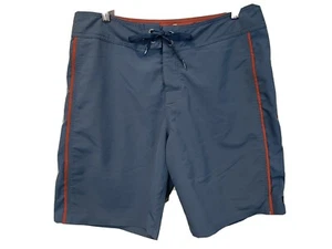 Quiksilver Waterman Collection Herren Badehose blau rot Seitenstreifen Gr. 34 - Bild 1 von 8