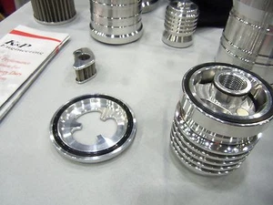 UTV YAMAHA SIDE BY SIDE K&P LIFETIME oil filter stainless steel cleanable - Picture 1 of 12