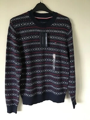Tommy Hilfiger Christmas jumper mens XS - Image 1 of 2