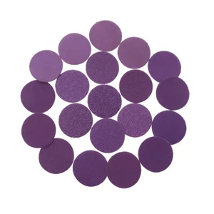 Mini 1 inch(25mm)Purple Wet Dry Sanding Disc Hook Loop Sandpaper 60-10000 Grit - Picture 1 of 29