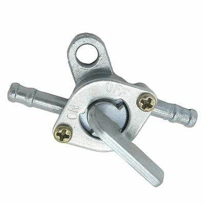 UNIVERSAL METAL INLINE FUEL PETCOCK SHUT OFF VALVE FOR MINI BIKE DIRT BIKE ATV  - Image 1 of 4