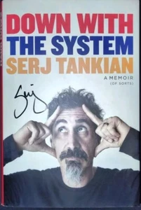 2024 Down With The System By Serj Tankian Signed Autographed Hardcover Book New - Picture 1 of 12