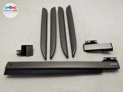 Land Rover Discovery 2017-23 puerta de tablero malla de titanio moldura juego de cubierta L462 Foto 1 de 4