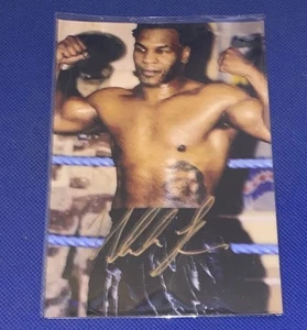 Mike Tyson Boxfoto mit Unterschrift Nachdruck - Bild 1 von 3
