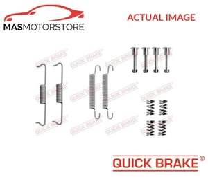 BRAKE DRUM SHOES FITTING KIT REAR QUICK BRAKE 105-0841 A FOR BMW 5,X5,7,X3,X6,6 - Picture 1 of 8