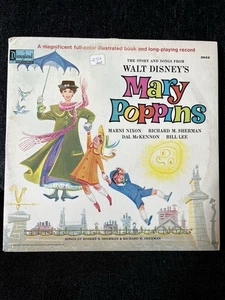 The Story and Songs from Walt Disney's Mary Poppins LP Storybook - Imagen 1 de 10