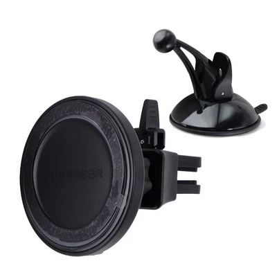 PureGear 15W Magnetic Car Mount Wireless Charger - Vent Clip/Suction Mount (OLD) - Image 1 of 4