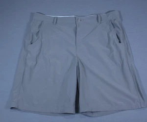 Free Fly Shorts Mens Gray Performance Stretch Chino Golf Quick Dry Casual Sz 38 - Picture 1 of 9