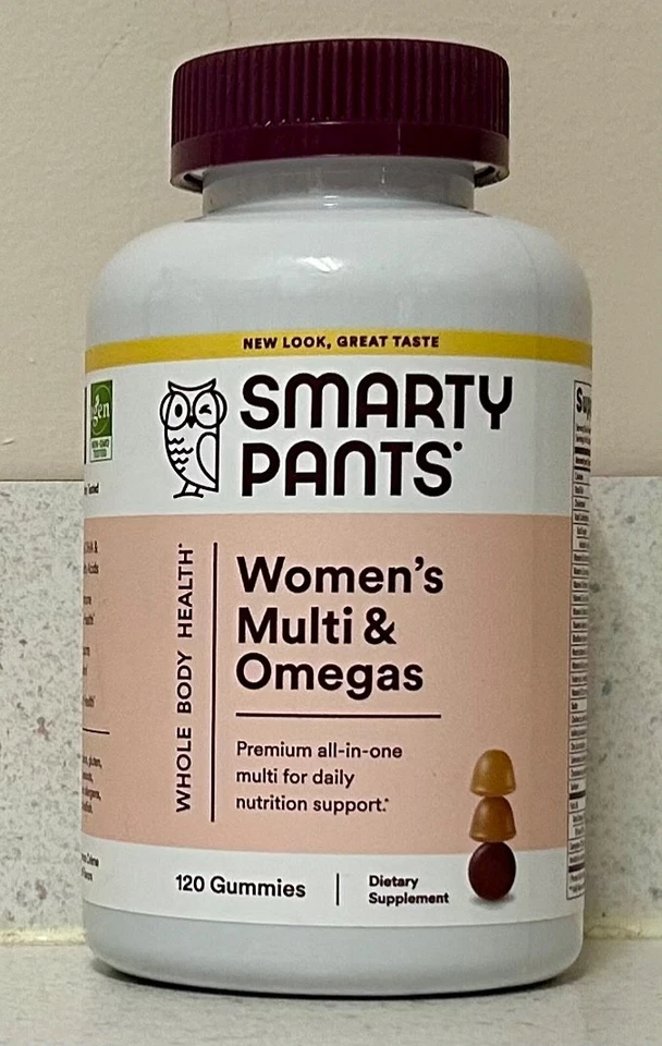 Calça Smarty Feminina Multi Omegas 120 Gomas Expira 11/2026 Frete Rápido - Imagem 1 de 1