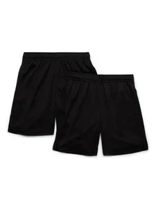 Athletic Works Boys Performance Shorts, 2-Pack Size XS (4-5) - Picture 1 of 2