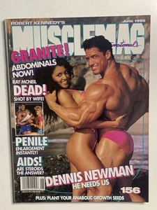 Musclemag Bodybuilding Fitness Magazine / Dennis Newman / Steroids For AIDS - Picture 1 of 5