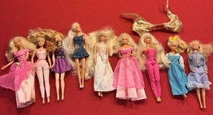 Vintage Mattel Barbie Puppen Konvolut 60’er-90er Jahre 9 Puppen mit Kleidung - Bild 1 von 14