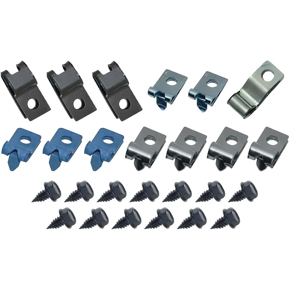 Chevrolet Nova 1971-74; juego de clips de línea de freno; 26 piezas Foto 1 de 1