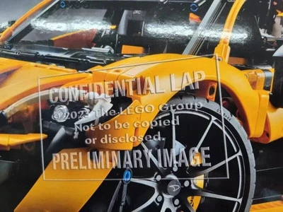 LEGO Technic 42172 McLaren P1 FACTORY LEAK Preliminary Image Box ULTRA RARE!!!  - Image 1 of 4