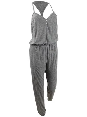 Alfani Women's Pajama Jumpsuit (XS, Petwer Heather Grey) - Image 1 of 2