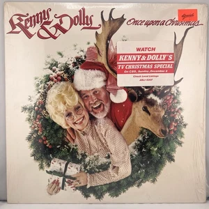 Sealed 1984 Kenny & Dolly Once Upon A Christmas Country Holiday LP Vinyl Record - Picture 1 of 10