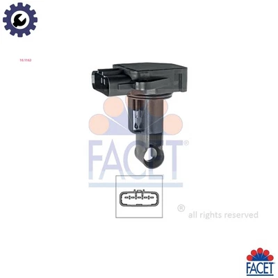 MASS AIR FLOW SENSOR 10.1163 FOR MITSUBISHI STORM/L200/SUV CHALLENGER/II COLT - Image 1 of 4