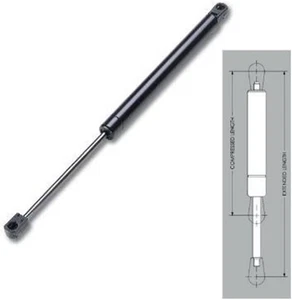 C16-02648 C1602648 17" hélice de gas, cantidad (2), fuerza es de 35 libras por hélice, fuerza... - Imagen 1 de 1