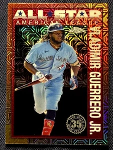 2025 Topps 2 Vladimir Guerrero Jr Silver Pack 1990 Chrome #90ASC-49 Blue Jays - Bild 1 von 2