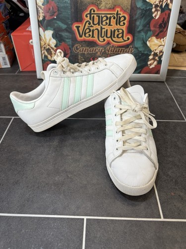 Scarpe da ginnastica Adidas Originals Coast Star bianche UK 9