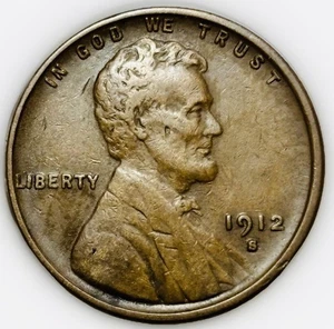 1912-S Lincoln Wheat Cent | Semi Key Date | BN - Picture 1 of 7