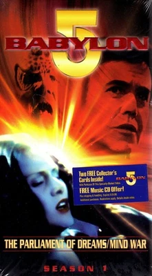 Babylon 5 - Vol. 1.4: Parliament of Dreams/Mind War (VHS, 1998) BRAND NEW SEALED - Image 1 of 2
