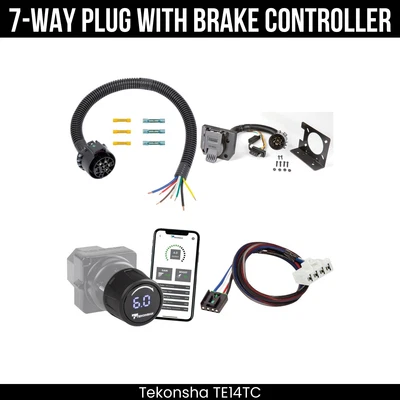 Tekonsha 7Way Wiring Brake Control For 03-09 Dodge Ram 2500 3500 08-09 4500 5500 - Image 1 of 4
