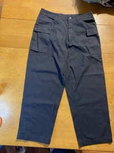 Nike Life Cargo Pants Men’s 36x30 Black HM6957-010 Herringbone Utility Ripstop - Picture 1 of 13