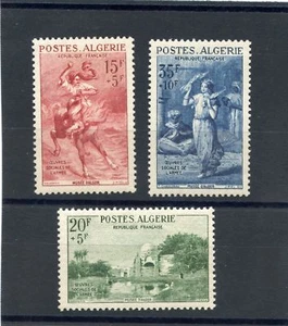 ALGERIA Sc B91-3 (YT 346-8)**VF NH $60 - Foto 1 di 1