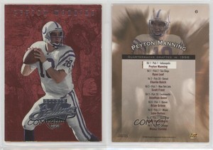 1998 Playoff Contenders Rookie Stallions Peyton Manning #6 Rookie RC HOF