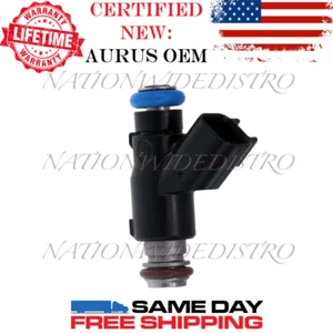 1x OEM NEW AURUS Fuel Injector for 10-17 Cadillac Chevy Silverado Express Tahoe - Picture 1 of 7